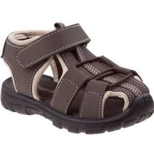 BOYS' RUGGED BEAR TODDLER RB12611S CLOSED-TOE SPORT SANDALS